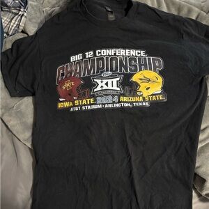 Gildan Black Big 12 Championship Tee
